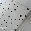 Рассеяная перфорация мелкая, белый